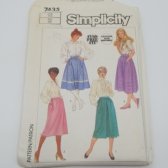 Set of 7 vintage womens sewing patterns - Picture 5 of 8